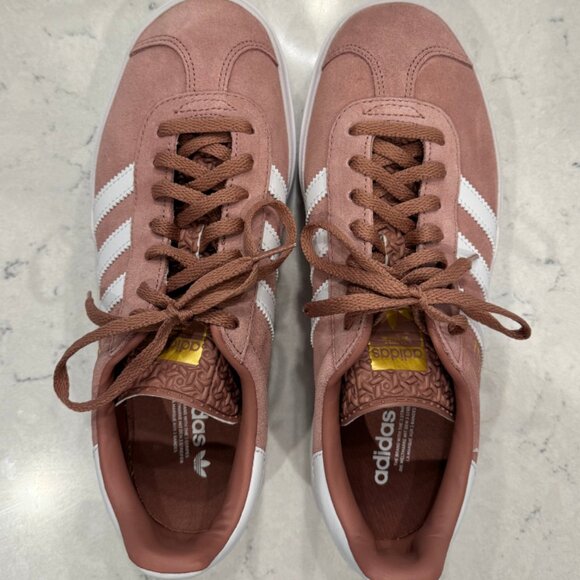 adidas Gazelle Bold J Big Kids Sneakers Light Pink/White Size 6.5 (women's 7.5) - Picture 6 of 6